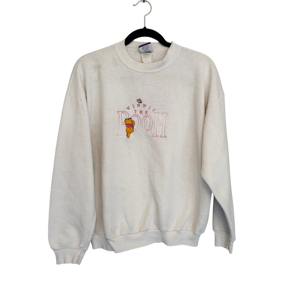 Vintage Pooh 100 Acre Collection Sweatshirt L Winnie The Pooh Cartoon Kidcore